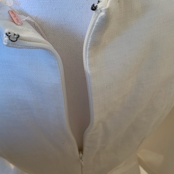 Free People White Kimono Wrap Dress Size 0 NWOT - Picture 5 of 8